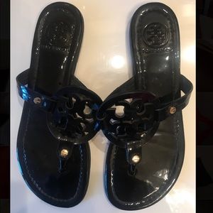 Black Tory Burch Miller sandals